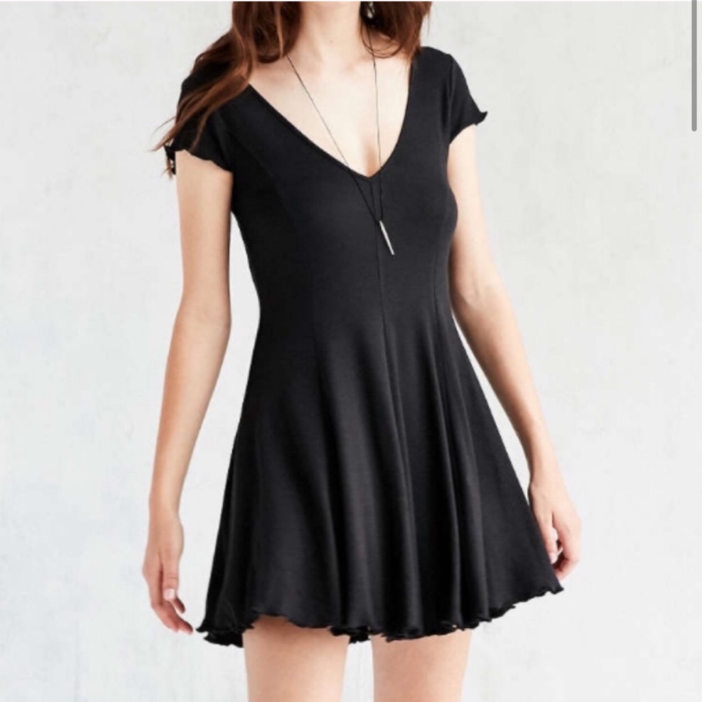 Urban Outfitters lettuce edge mini dress